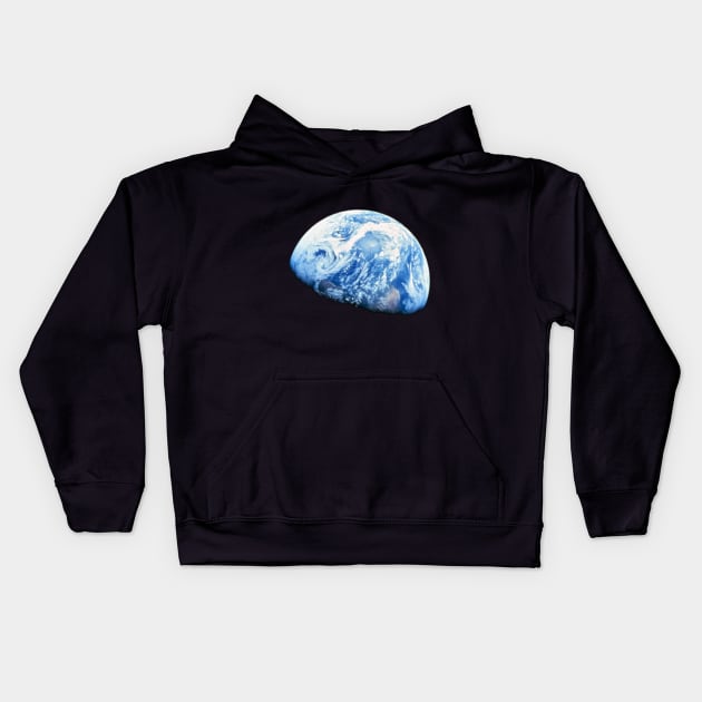 Earthrise Kids Hoodie by mZHg